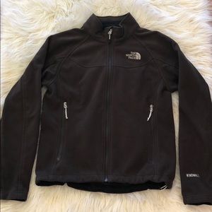 The North Face Brown Windwall Jacket